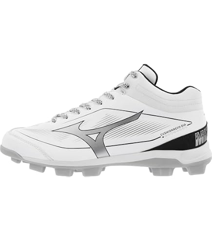 Amazon.com | Mizuno Men's Dominant 4 TPU Baseball Shoe, Black